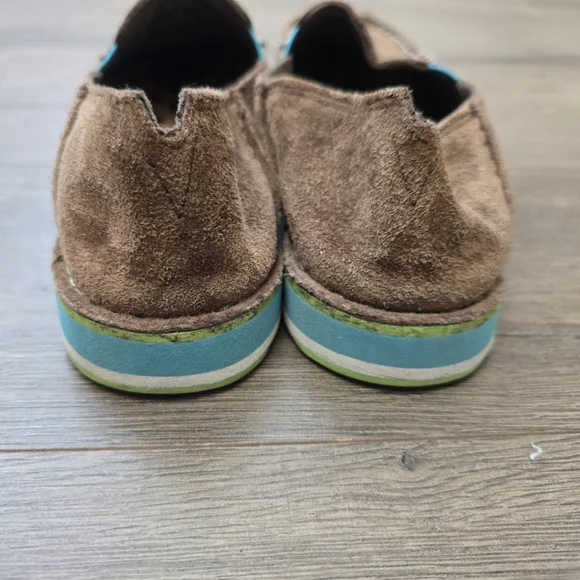 Ariat Cruiser Slip On Flat Loafer Womens Size 7 Western Comfy Cowgirl Boho - Picture 4 of 8